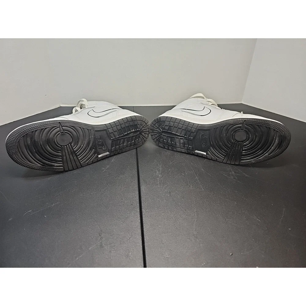 Nike Air Jordan 1 Mid GS Schematics White Black DQ1864-100 Women's 7